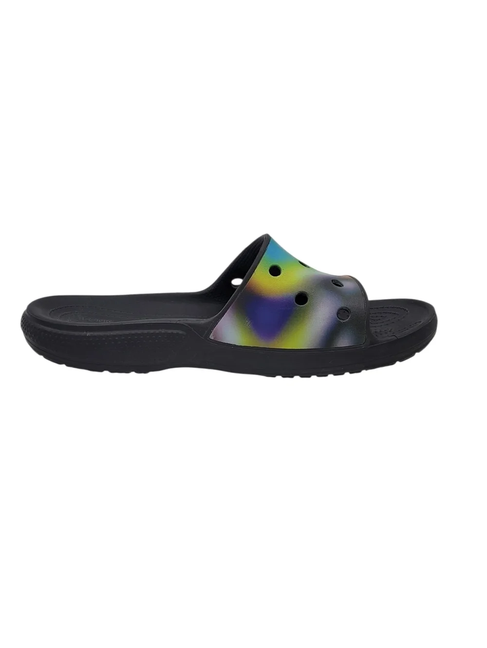 Crocs Classic Solarized Slides Women Size 12 Men Size 10 Tie Dye Sandals Unisex